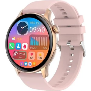 GT3 Pro Mini 38 mm Watch Akıllı Saat-Yuvarlak Kadın Saati Ios-Android