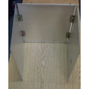 Ocak Arkası Koruyucu Yağ Sıçratmaz Panel Küçük Boy Tekli Ocak Için Uygundur 30+30+30 Alüminyum