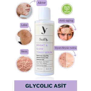 So Fly Cosmetics So Fly Bright & Glow Toner Serum 150 ml