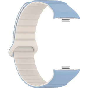 Xiaomi Smart Band 9 Pro Kordon Solo Loop Mıknatıslı Strap Kayış KRD105 Mavi