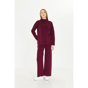 Irmak Kerekli Kadın  Düz Oversize Alt Üst Takım 1308
