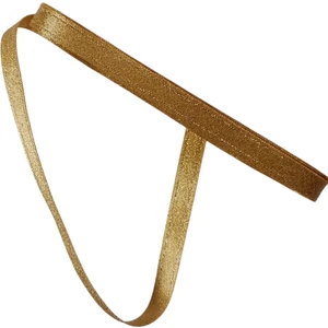 Nazarone 10 metre Altın Sarısı Simli 10 mm Kurdela