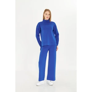 Irmak Kerekli Kadın  Düz Oversize Alt Üst Takım 1308