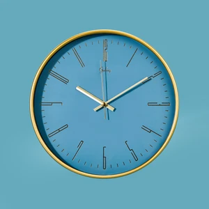 Gala x y Modern Klasik Duvar Saati - Gri - 30 cm