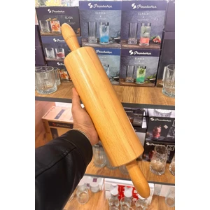 50 cm Ahşap Kayın Ağacı Sanayi Restoran Tipi Merdane