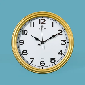 Gala x y 200-A Duvar Saati - Sarı - 30 cm