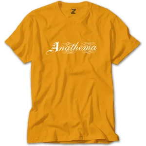Z zepplin Anathema Logo Sarı Tişört