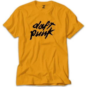 Z zepplin Daft Punk Logo Classic 2 Sarı Tişört
