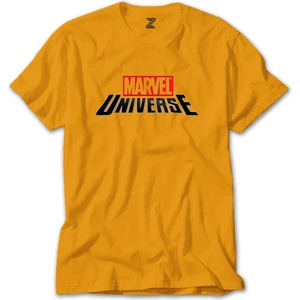 Z zepplin Marvel Universe Logo Sarı Tişört