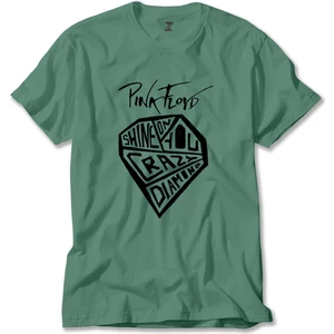 Z zepplin Pink Floyd Crayz Diamond Yeşil Tişört