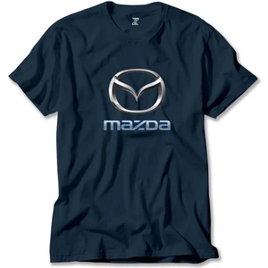 Z zepplin Mazda Logo Lacivert Tişört