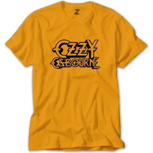 Z zepplin Ozzy Osbounre Logo Sarı Tişört