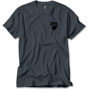 Z zepplin Ducati Scrambler Logo Füme Tişört