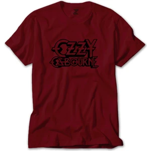 Z zepplin Ozzy Osbounre Logo Kırmızı Tişört