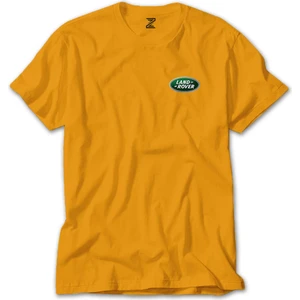 Z zepplin Land Rover Logo Sarı Tişört