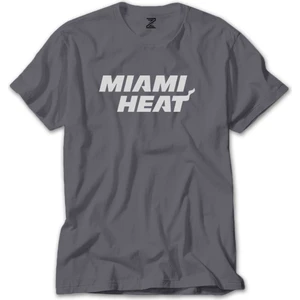 Z zepplin Miami Heat White Gri Tişört