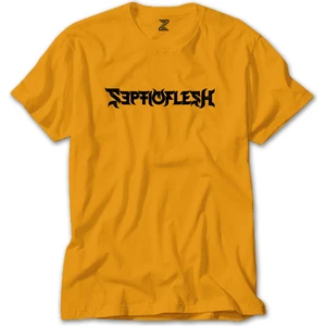 Z zepplin Septicflesh Logo Sarı Tişört