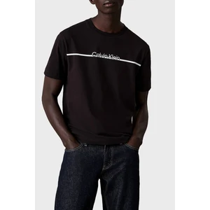 Calvin Klein Pamuklu Regular Fit Bisiklet Yaka Logolu T Shirt K10K113802BEH Erkek T Shirt K10K113802 Beh