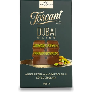 Toscani Dubai Bliss -  Dubai Çikolası 190 G