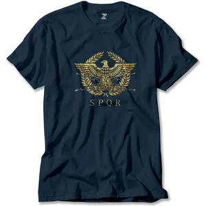 Z zepplin Roman Empire Emblem Lacivert Tişört