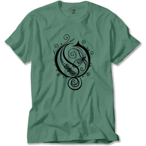 Z zepplin Opeth Type Yeşil Tişört