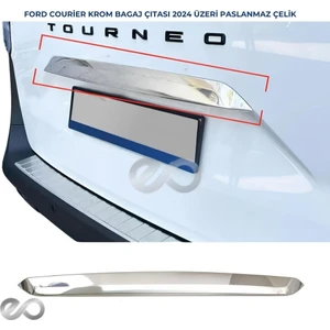 Ebal Oto Ford Tourneo Courier Krom Bagaj Çıtası 2024 Üzeri Paslanmaz Çelik