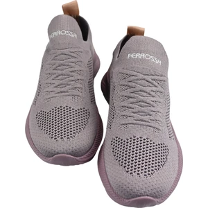Sia Çanta Ferrosa Technofast Kaymaz  Hafif Taban Bağcıksız Esnek  Nefes  Alan Kumaş Rahat Ayaklar Bayan Erkek Üniseks Spor ve Yürüyüş Ayakkabısı