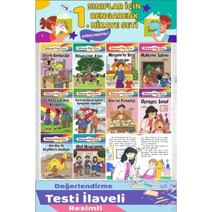 1.sınıf Okumayı Sevdiren 10 Lu Hikaye Seti 3