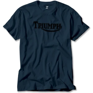Z zepplin Triumph Motorcycles Logo Lacivert Tişört