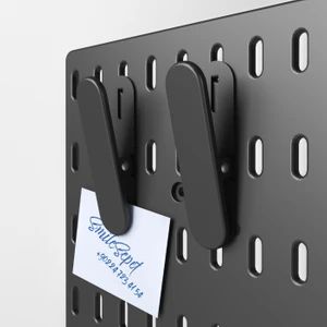 Smilesepet Çok Amaçlı Organizatör Pano Parçası Mandal Siyah 2 Adet