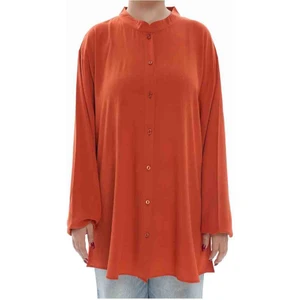 Moda Şen Kadın Gömlek Bürümcük Kumaş