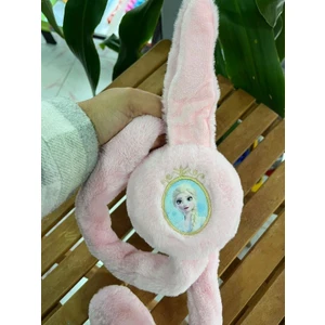 EyER Shoping Kulakları Hareket Eden Sesli Peluş Elsa Kulaklık Taç