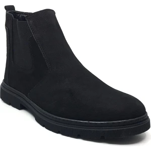 Taşpınar Baykara %100 Hakiki Deri Erkek Günlük Kışlık Rahat Klasik Chealse Bot Büyük Numara 45-46-47