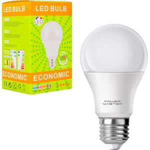 E27-220V 9 Watt 6500K Beyaz LED Ampul (4764)