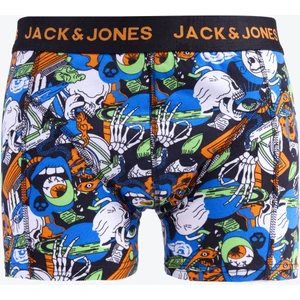 Jack & Jones Siyah Erkek Boxer 12276151_JACSPACE Skull Trunk Try