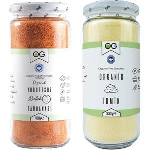 OG natural Organik Yoğurtsuz Bebek Tarhanası Ve Organik İrmik