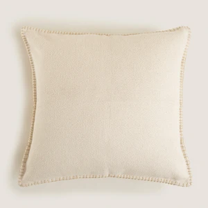 Blank Kırlent Kılıfı 45 x 45  cm  Natural