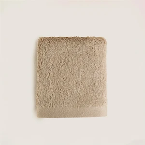 Solid El Havlusu 33 x 33  cm  Koyu Bej