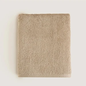 Solid Banyo Havlusu 85 x 150  cm  Koyu Bej