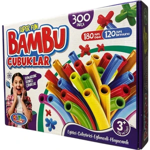300 Parça Bambu Çubuk Kutu Oyunu - Eğlenceli ve Zeka Geliştirici Aile Oyunu
