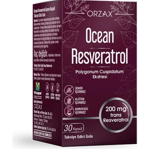 Ocean Resveratrol 200 mg 30 Kapsül