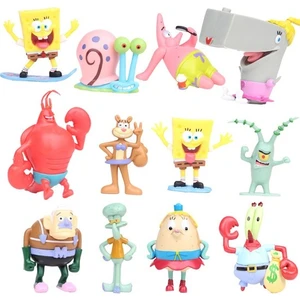 12 Adet Sünger Bob Figürü (Yurt Dışından)