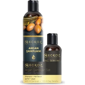 Argan Şampuan Seti (400 ml Şampuan + 100 ml Saç Serumu)