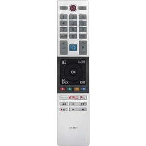 Kl Toshıba CT-8541 Netflıx- Prime Vıdeo-F Play Tuşlu Lcd-Led Tv Kumanda
