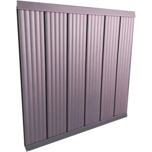 Alüminyum Panel Radyatör Ekol 600X600 Ral 7016 Antrasit Gri