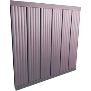 Alüminyum Panel Radyatör Ekol 600X800 Ral 7016 Antrasit Gri