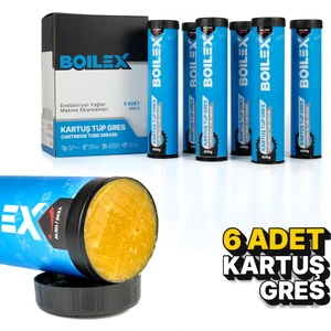 Genel Amaçlı Kartuş Gres Lityum Ep 2 - Sarı - 6 Adet x 400 gr
