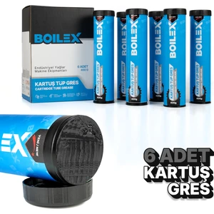 Genel Amaçlı Kartuş Gres Molibdenli Ep 2 Siyah - 6 Adet x 400 gr