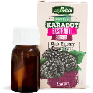 Asya Vital Karadut Şurubu 30 ml