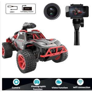 Uzaktan Kumandalı Full Fonksiyon Şarjlı 2.4g Kameralı Off Road Araba
